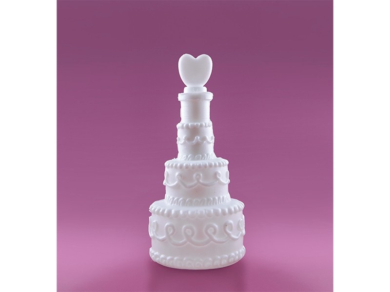 Svadobné ozdoby - Svadobný bublifuk - torta