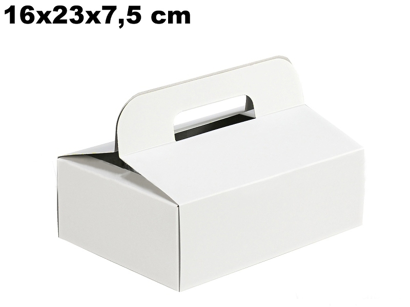 Krabičky na cukrovinky a torty - Krabička na výslužky 16x23x7,5 cm