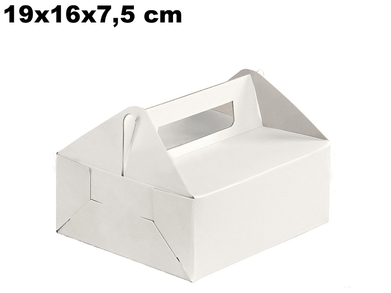 Krabičky na cukrovinky a torty - Krabička na výslužky 19x16x7,5 cm