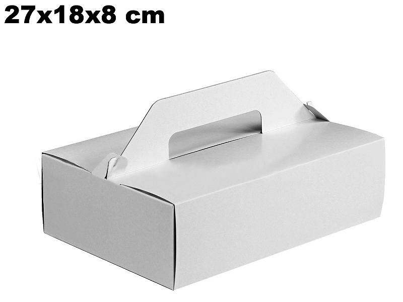 Krabičky na cukrovinky a torty - Krabička na výslužky 27x18x7 cm