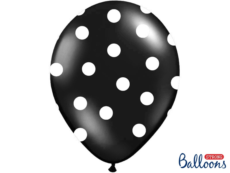 Rozlúčka so slobodou - Čierno-biely balónik s bodkami