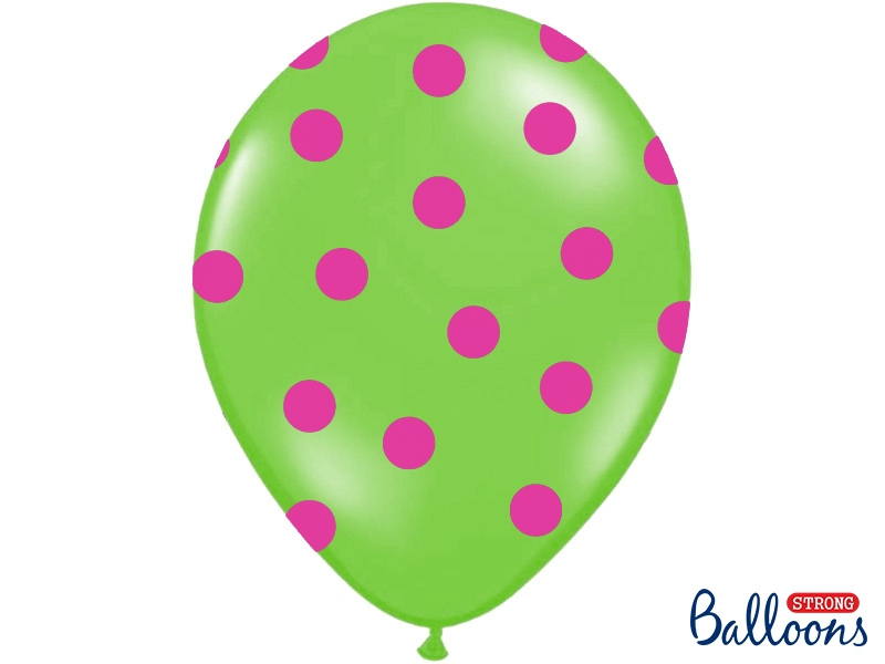 Rozlúčka so slobodou - Zelený balónik s bodkami