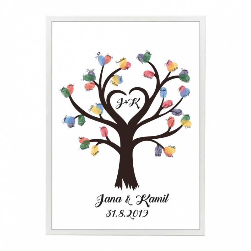 Svadobné ozdoby - Svadobný strom srdce