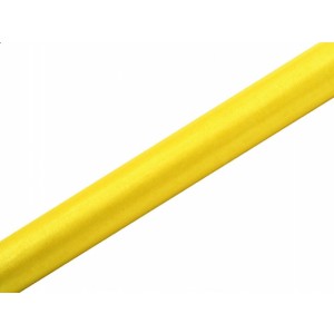 Dekoračná organza 0,16x9m - žltá