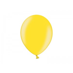 Metalický balónek - žlutý