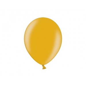 Metalický balónek - zlatý