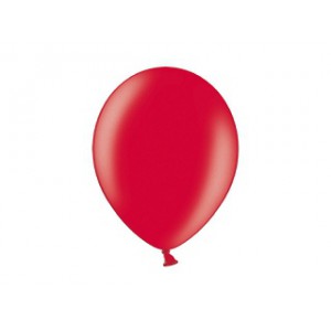 Metalický balónek - červený