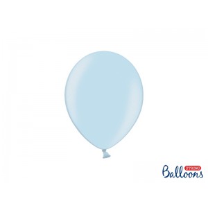 Metalický balónek - světle modrý