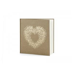 Svatební kniha - srdce