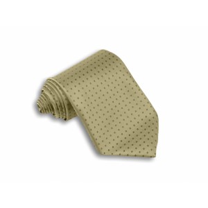 Béžová kravata so vzorom