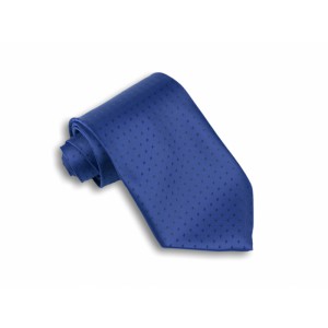 Modrá kravata so vzorom